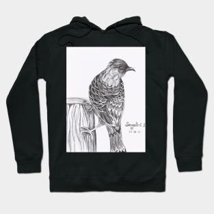 Bird pen art Hoodie